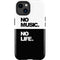 No Music No Life iPhone 14 Plus Impact Case