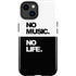 No Music No Life iPhone 14 Plus Impact Case