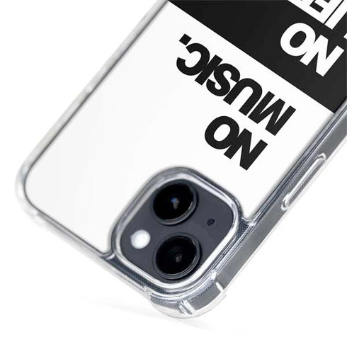 No Music No Life iPhone 14 Plus MagSafe Case