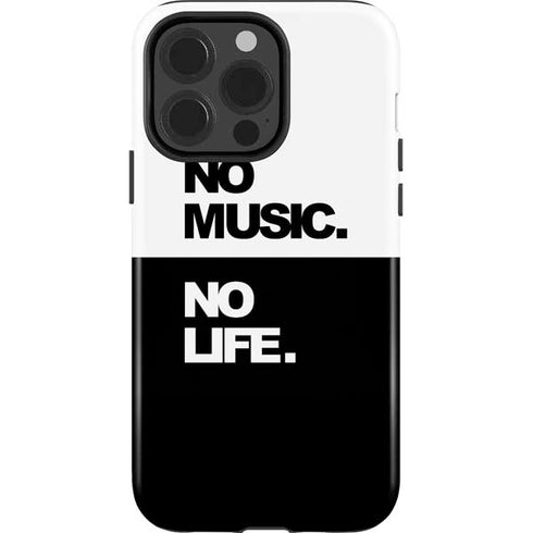 No Music No Life iPhone 14 Pro Impact Case
