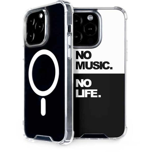 No Music No Life iPhone 15 Pro MagSafe Case