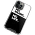 No Music No Life iPhone 14 Pro Max Clear Case