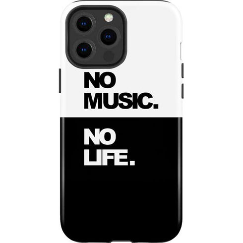 No Music No Life iPhone 15 Pro Max Impact Case