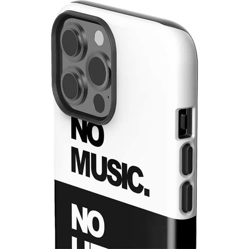 No Music No Life iPhone 15 Pro Max Impact Case