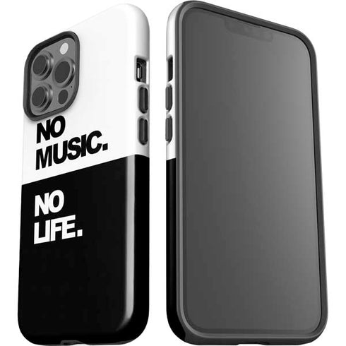 No Music No Life iPhone 15 Pro Max Impact Case
