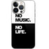 No Music No Life iPhone 14 Pro Skin