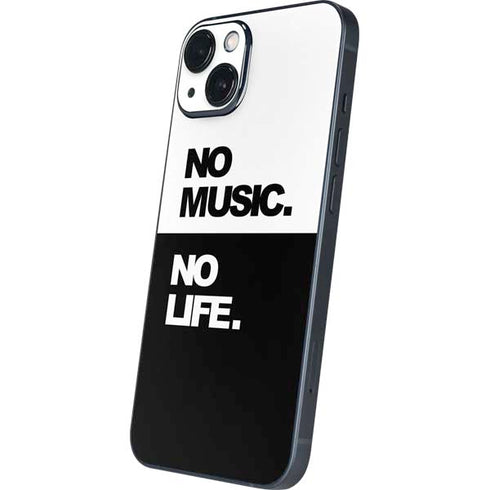 No Music No Life iPhone 14 Skin