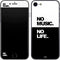 No Music No Life iPhone 8 Skin