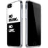 No Music No Life iPhone SE (2nd & 3rd Gen) Clear Case