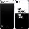 No Music No Life iPhone SE (2nd & 3rd Gen) Skin