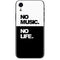No Music No Life iPhone XR Skin
