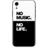 No Music No Life iPhone XR Skin