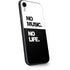 No Music No Life iPhone XR Skin