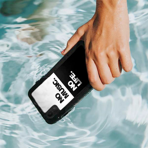 No Music No Life iPhone XR Waterproof Case
