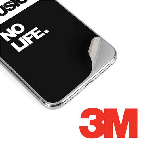 No Music No Life iPhone XS Max Skin