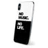 No Music No Life iPhone XS Skin