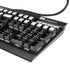 No Music No Life K95 RGB PLATINUM Mechanical Gaming Keyboard Skin