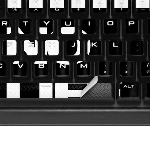 No Music No Life K95 RGB PLATINUM Mechanical Gaming Keyboard Skin