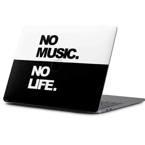 No Music No Life Apple MacBook Pro 13-inch Skin