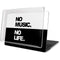 No Music No Life MacBook Pro 16in (2019-20) Case plus Skin