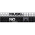 No Music No Life Magic Keyboard with Numeric Keypad Skin