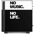 No Music No Life NZXT H510 Compact ATX Mid-Tower Case Skin