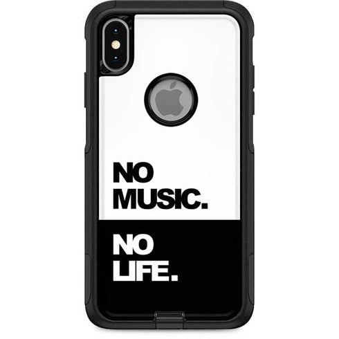 No Music No Life Otterbox Commuter iPhone Skin