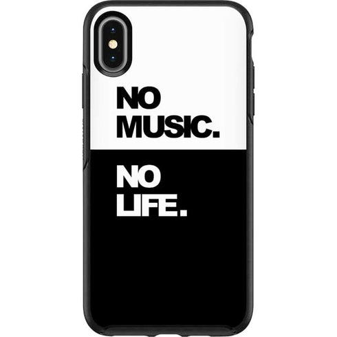 No Music No Life Otterbox Symmetry iPhone Skin