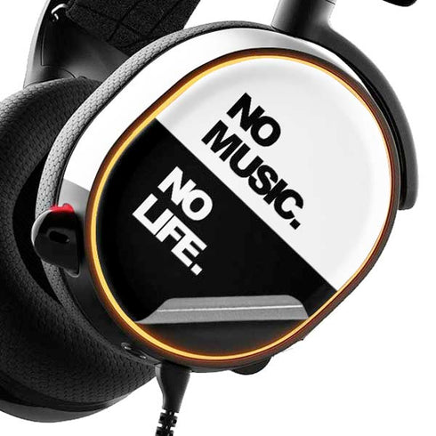 No Music No Life SteelSeries Arctis 3 Skin