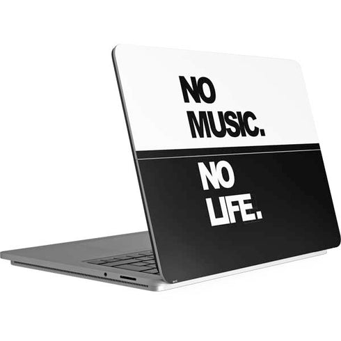 No Music No Life Surface Laptop Studio Skin