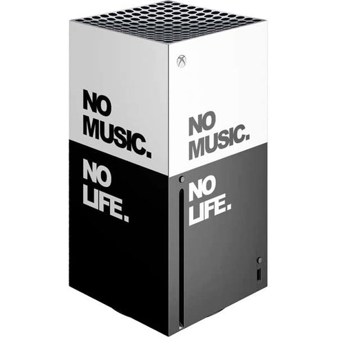 No Music No Life Xbox Series X Console Skin