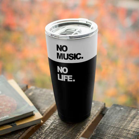 No Music No Life Yeti 20oz Tumbler Skin