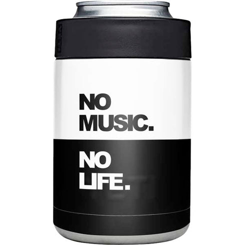 No Music No Life Yeti Colster Can Insulator Skin