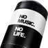 No Music No Life Yeti Colster Can Insulator Skin