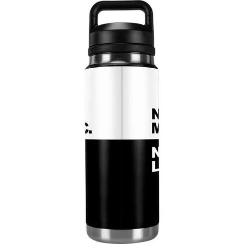 No Music No Life YETI Rambler 26oz Bottle Skin