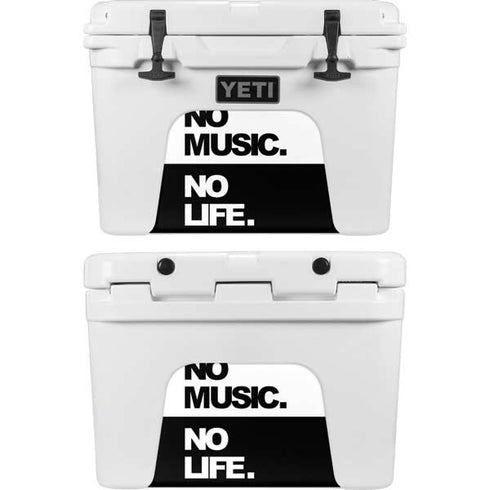 No Music No Life YETI Tundra 35 Hard Cooler Skin