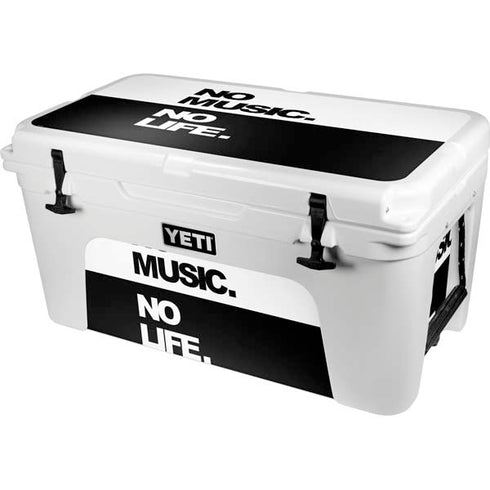No Music No Life YETI Tundra 65 Hard Cooler Skin