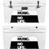 No Music No Life YETI Tundra 75 Hard Cooler Skin