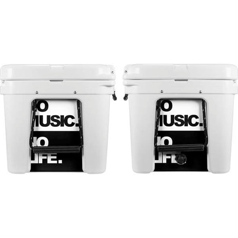 No Music No Life YETI Tundra 75 Hard Cooler Skin