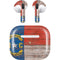 North Carolina Flag Dark Wood Apple AirPods (3rd Gen 2021) Skin