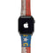 North Carolina Flag Dark Wood Apple Watch Band 42-44mm