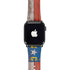 North Carolina Flag Dark Wood Apple Watch Band 38-40mm