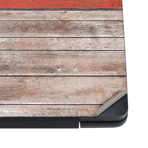 North Carolina Flag Dark Wood Dell Vostro Skin