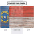 North Carolina Flag Dark Wood Dell Vostro Skin