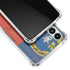 North Carolina Flag Dark Wood Galaxy A13 5G Clear Case