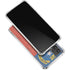 North Carolina Flag Dark Wood Galaxy A32 5G Clear Case
