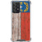 North Carolina Flag Dark Wood Galaxy A52 5G Clear Case