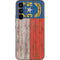 North Carolina Flag Dark Wood Galaxy A54 5G Skin