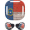 North Carolina Flag Dark Wood Galaxy Buds Pro Skin