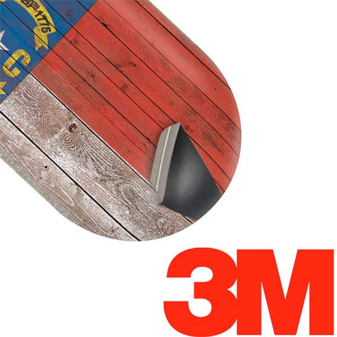 North Carolina Flag Dark Wood Galaxy Buds Skin